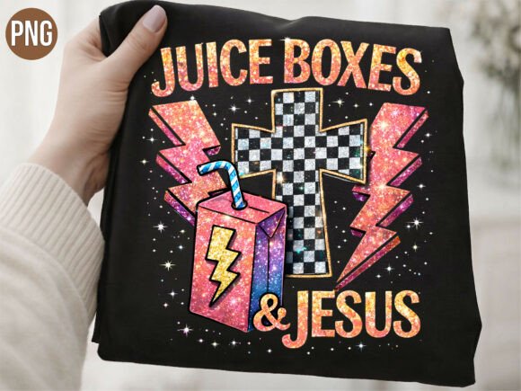 Juice Boxes and Jesus Faith Art PNG: Integrating High-Quality Digital Assets into Your Creative Workflow