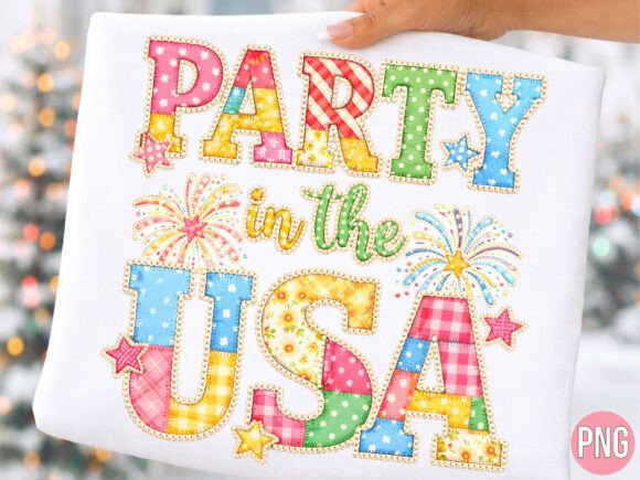 Party in the USA Patchworks 4th of July