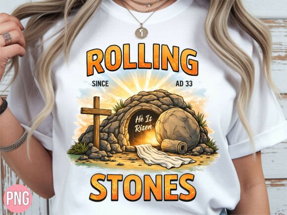 Rolling Stones Empty Tomb Easter PNG