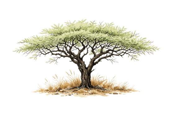 Safari Tree PNG Cut File & Clipart Guide