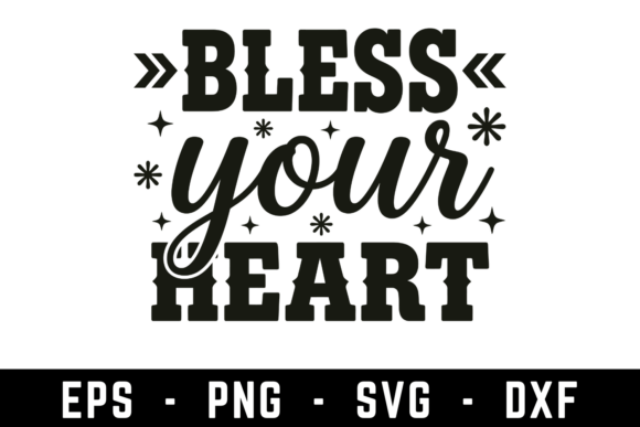 Unlocking Creativity with the Bless Your Heart SVG Cut File for DIY Projects